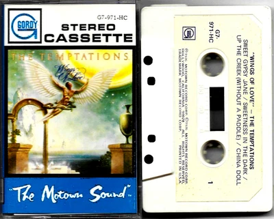 WINGS OF LOVE by THE TEMPTATIONS - Tested Cassette (1976, Motown) - Image 1 of 3
