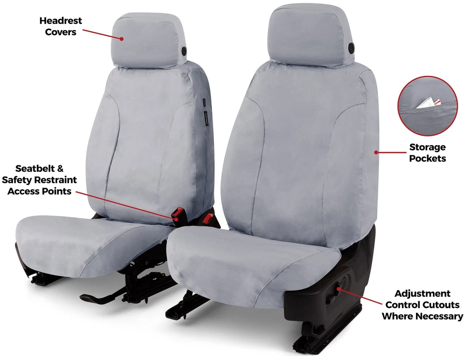 Covercraft SeatSaver Compatible/Reemplazo para Fundas de Asiento SS8348PCGY Foto 1 de 4