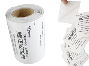 3 in x 7 ft Roll TPU Pool Patch Repair Kit for Air Mattress, Swimming Pool, B... - Picture 1 of 1