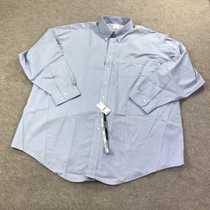 Brooks Brothers Shirt Mens 19 36 Button Down Traditional Fit Non Iron Dress Shir - Picture 1 of 14