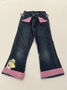 Disney Cinderella Princess Girls Jeans size 6 - Picture 1 of 7