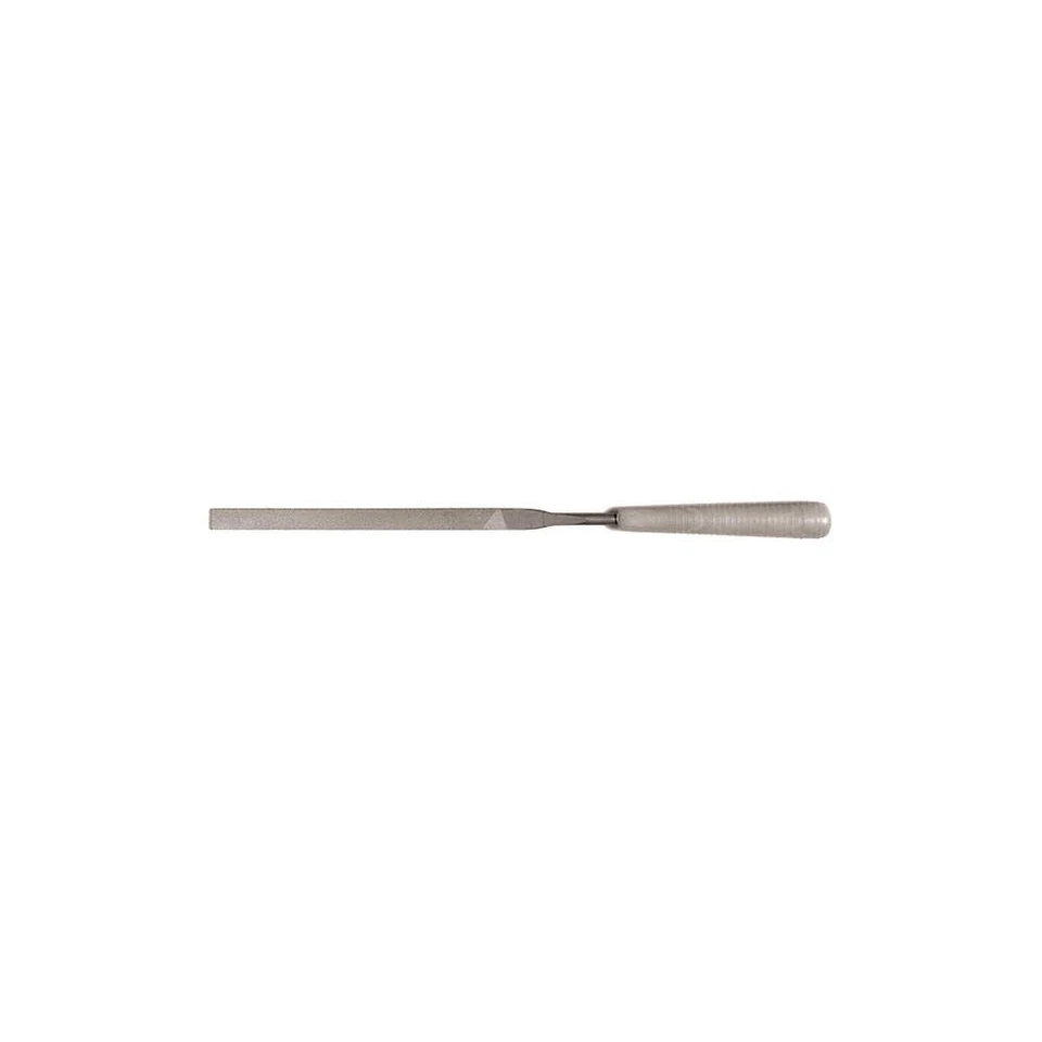 SIMONDS 83536100 Round Handle Needle File,Rect.,#2 38RK84 - Image 1 of 1
