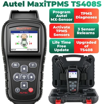Autel MaxiTPMS TS408S TS401 Programmazione TPMS Attivazione Diagnostica Italiano - Image 1 of 4