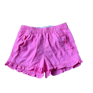 Pantaloncini corti J.Crew Crewcuts rosa nuovi con etichette elasticizzati con volant Wasit - 10 - Foto 1 di 6