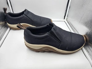 Merrell Men’s Black Jungle Moc Mesh Slip On Loafer Shoes - 10 - Picture 1 of 7