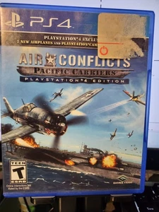Air Conflicts: Pacific Carriers (PlayStation 4 PS4, 2015) ligero o sin arañazos - Imagen 1 de 3