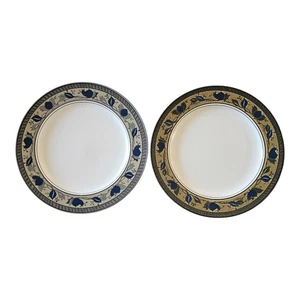 Arabella Dinner Plates 11" Mikasa Intaglio CAC01 Set of 2 NO Chips or Crazing - Picture 1 of 2
