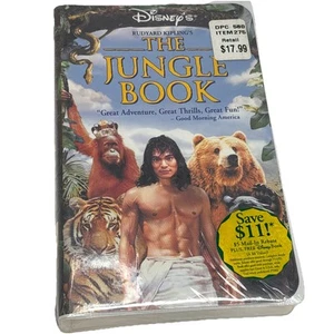 Disney’s Rudyard Kipling’s The Jungle Book VHS 1995 - Imagen 1 de 7