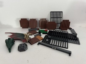 Lego Lot Replacement Parts From 7019 Viking Fortress Against The Fafnir Dragon