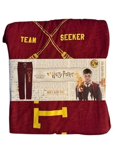 Harry Potter Men’s Hogwatrs Alumni Sleep Pants Size S/M (Small Medium) - NEW - Picture 1 of 2