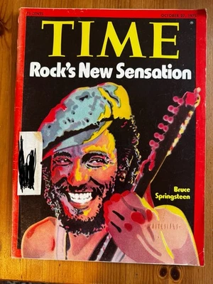 Time Magazine - Bruce Springsteen - October 1975 - Image 1 of 4