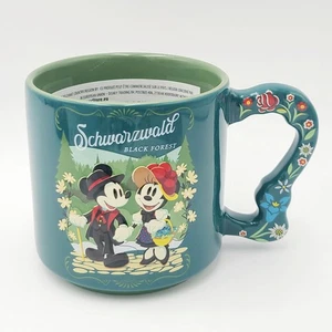 2025 Disney Parks Epcot Germany Black Forest Mickey Minnie Mouse Coffee Mug 16oz - Picture 1 of 4