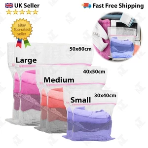 6x Reißverschluss Wäsche Waschmaschine Netzbeutel Netz Socken Dessous Unterwäsche Waschbeutel - Bild 1 von 16