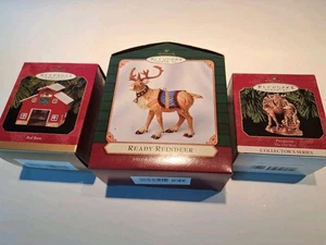 Hallmark Keepsake Ornament Lot Limited Edition Gift Festive Christmas NEW IN BOX - Picture 1 of 5