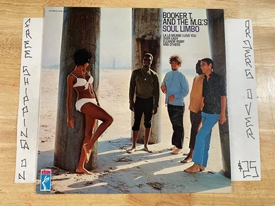BOOKER T AND THE MG'S SOUL LIMBO ORIGINAL 1968 LP "LA LA MEANS I LOVE YOU" Foto 1 de 3