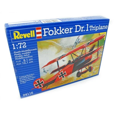 FOKKER DR.1 TRIPLANE 1918 KIT 1:72 Revell Kit Aerei Modellino Nuovo - Immagine 1 di 4