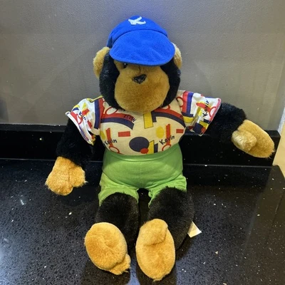 Vintage Kevin Monkey PG Tipps Clothes Monkey Chimp Soft Plush Toy 17" Inch Rare - Image 1 of 4