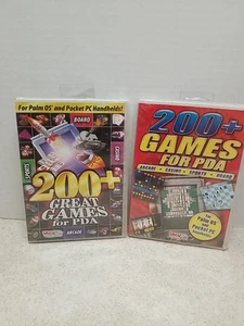 2 - 200+ Great Games, CD (Palm OS and Pocket PC) New Sealed - Picture 1 of 6