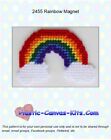 Rainbow Magnet - Plastic Canvas Pattern or Kit