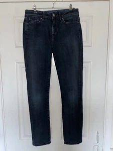 Women’s Tommy Hilfiger Paris HW Slim Fit Jeans Navy W28 L34 - Picture 1 of 10