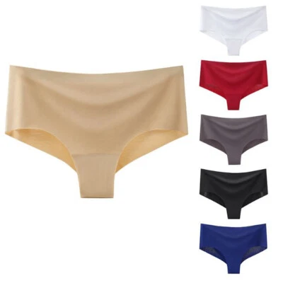 Paquete de 6 bragas sexy sin costuras para mujer calzoncillos bikinis ropa interior lencería Foto 1 de 4