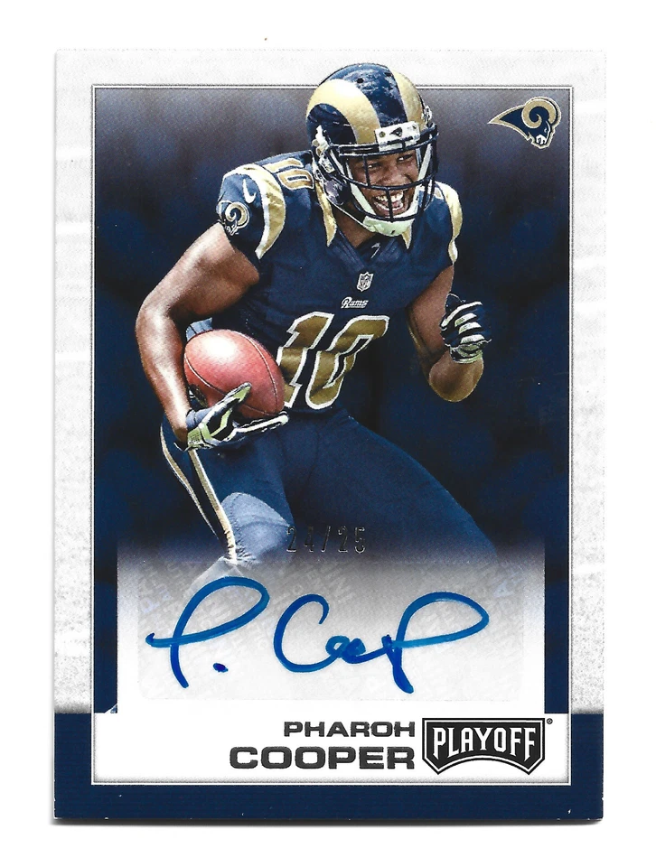 Pharoh Cooper AUTOGRAPH /25 Los Angeles Rams  2016 Panini Playoff #24 AUTO - Image 1 of 2