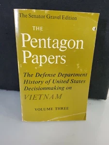 The Pentagon Papers (The Senator Gravel Edition) VOLUME 3 Paperback Vietnam - Picture 1 of 10