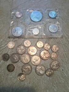1987 CANADA Proof like Mint Set  74 GRAM Silver 19 Coin 1902-1950 Lot $3.50 FACE - Picture 1 of 12