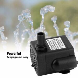 Mini pompe à eau haute efficacité pour réservoir de fontaine d'aquarium DC 5V