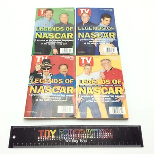 TV Guide LEGENDS OF NASCAR Set of 4 Collectors' Covers February 14-20, 1998 - Picture 1 of 14
