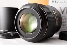 MINT Nikon AF-S MICRO NIKKOR 105mm f/2.8G ED VR N AFS Lens w/Box Hood From Japan