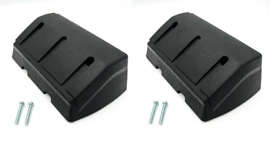 Par de reposabrazos de puerta interior negro para camioneta Chevy GMC 1968-1971 Foto 1 de 4