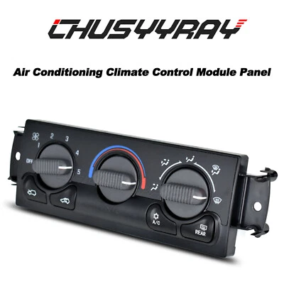 Air Conditioning Climate Control Module Panel for GMC Yukon XL 1500 2000-2002 - Image 1 of 4