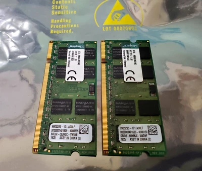 Kingston 4GB DDR2  KTA-MB667K2/4G // (2x 2GB) PC2-5300 (DDR2-667) - Image 1 of 4