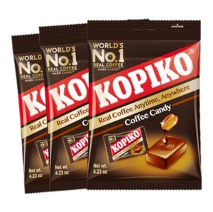 3 Packs of KOPIKO Coffee Hard Candy 140g (40 Pieces) - Original Coffee Candy - Picture 1 of 7