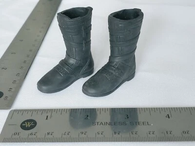 GI JOE BOTAS/ZAPATOS/CALZADO PARA FIGURA DE ACCIÓN 12" ESCALA 1/6 1:6 SIGLO 21 BP Foto 1 de 4
