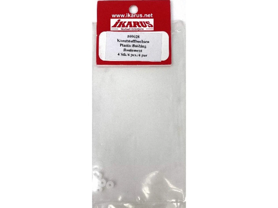 Piccolo Fun Plastic Tail Bushing (4) : 69028S - Image 1 of 1