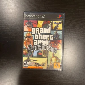Grand Theft Auto San Andreas (PS2 PlayStation 2) GTA Komplett Handbuch Karte - Bild 1 von 9
