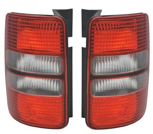 Rückleuchten Set für VW Caddy 2K 2010-2015 zweiteilige Klappe Rücklichter Smoke - Bild 1 von 5