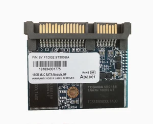 Horizontal HP Apacer 16GB MLC Module HF Half height SATA3 DOM Soft Router - Picture 1 of 1