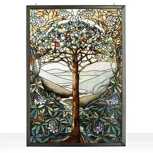 SALE: Glassmasters New Tree of Life Art Glass Suncatcher Home Decor - Picture 1 of 1