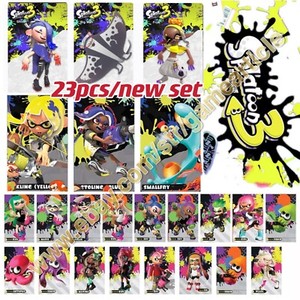 23pcs/set NFC Cards Tag Splatoon 3 Game Card Octoling Octopus For Switch