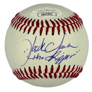 Jack Clark autographed signed inscribed baseball San Francisco Giants JSA COA - Picture 1 of 2