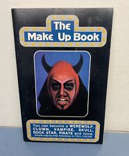 Vintage  1981 The Make Up Book Monsters Clowns Vampires Halloween Costume