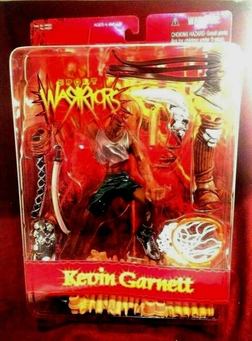 NBA GREAT Kevin Garnett SPORTS WARRIORS Action Figure Cover