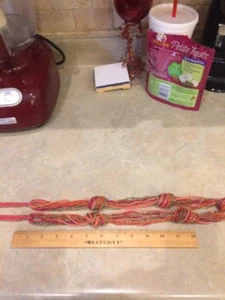vintage hand beaded multi syrand necklace Women’s Red Beaded Necklace - Picture 1 of 6