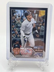 2023 Topps MLB x Players Clubhouse Exclusive Promo AARON JUDGE Black Border SP - Picture 1 of 5