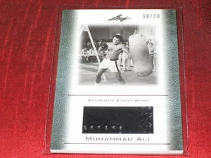 MUHAMMAD ALI BOXING EVENT WORN CERTIFIED SWATCH #10/20! - Picture 1 of 3