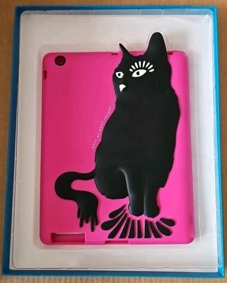 RUE CAT Pink Silicone Case, Sleeve For iPad 3 & 4, Marc By Marc Jacobs Design - Image 1 of 4