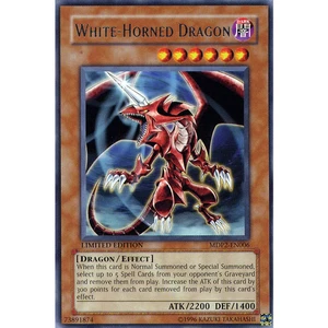 White-Horned Dragon MDP2-EN006 McDonald's Promo Series 2 Limited Edition - Picture 1 of 1